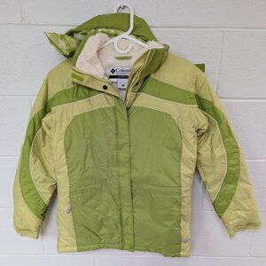 Columbia Youth Insulated Fleece-Lined Hooded Jacket, 14/16